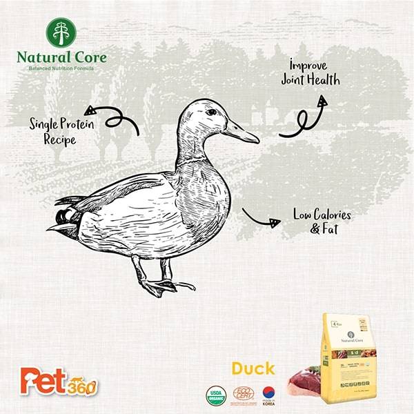 Natural Core Eco 4 Organic Slim Down Dog 1kg